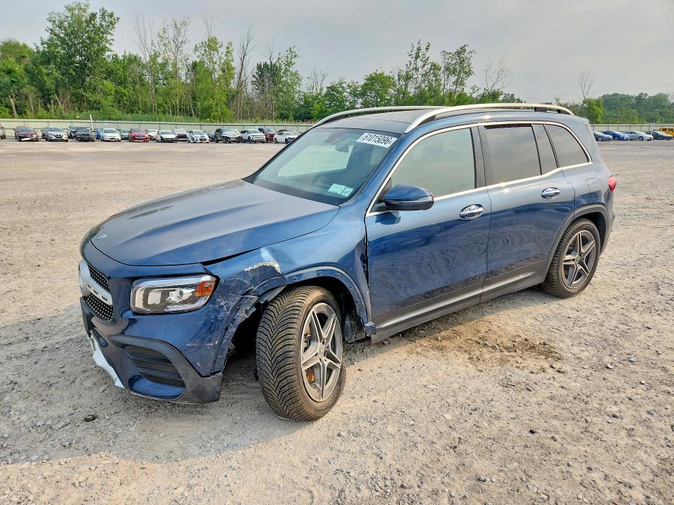 2021 Mercedes-benz Glb VIN W1N4M4HB2MW080934 — COPART salvage auction photo