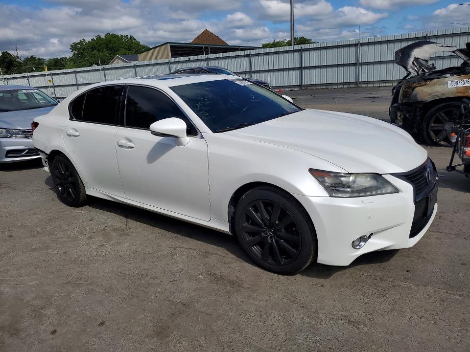 2013 Lexus Gs VIN JTHCE1BL3D5001761 COPART salvage auction — REAR END, Nj - Cert Of Title-Salvage, sold $300 on 2026-07-23 (photo 4)