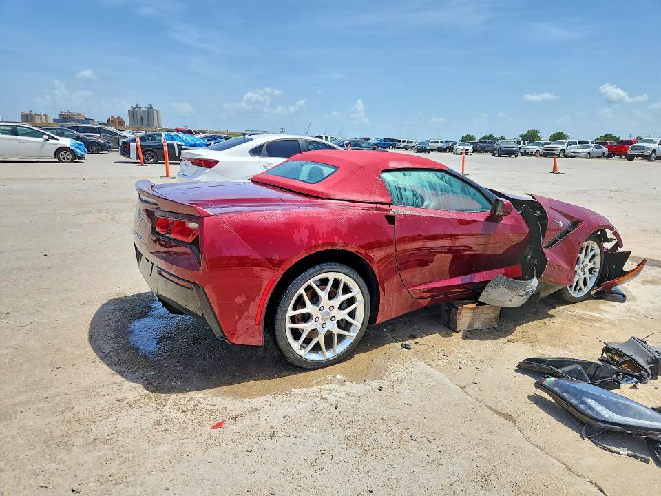 2016 Chevrolet Corvette VIN 1G1YM3D70G5115509 COPART salvage auction — FRONT END, La - Cert Of Title-Salvage, sold $15,700 on 2026-08-26 (photo 3)