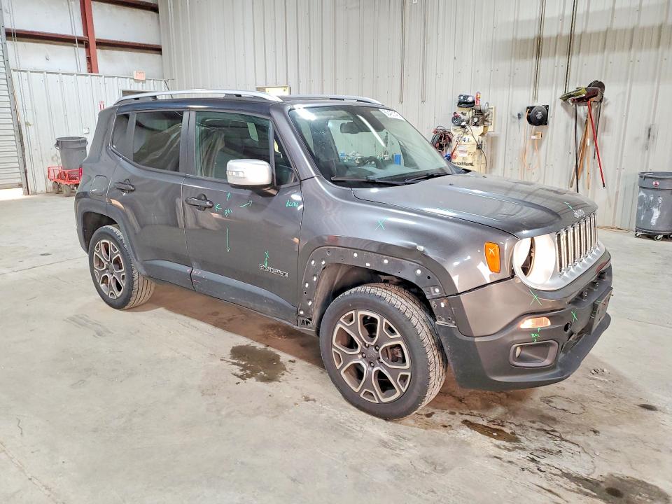 2016 Jeep Renegade VIN ZACCJBDT0GPC98502 COPART salvage auction — FRONT END, Ny - Mv-907A Salvage Certificate, sold $650 on 2026-07-22 (photo 4)