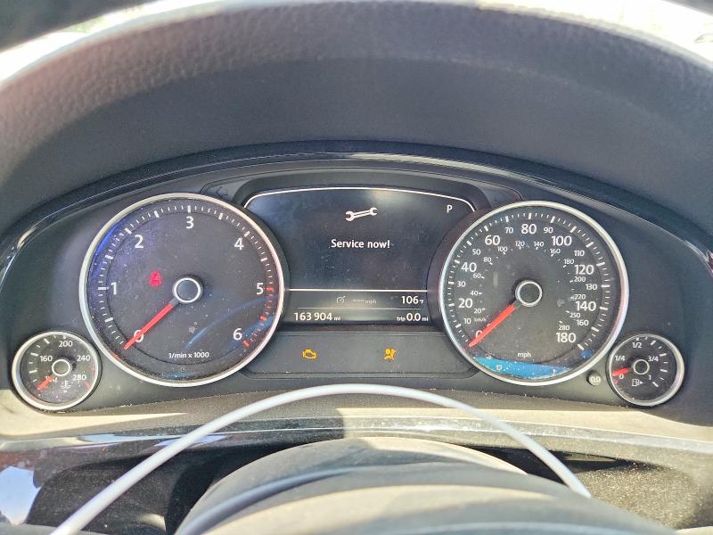 2012 Volkswagen Touareg VIN WVGFK9BPXCD004486 COPART salvage auction — SIDE, CA - DIS/DLR/EXP ONLY CLEAN TITLE, sold $1,850 on 2026-08-10 (photo 9)