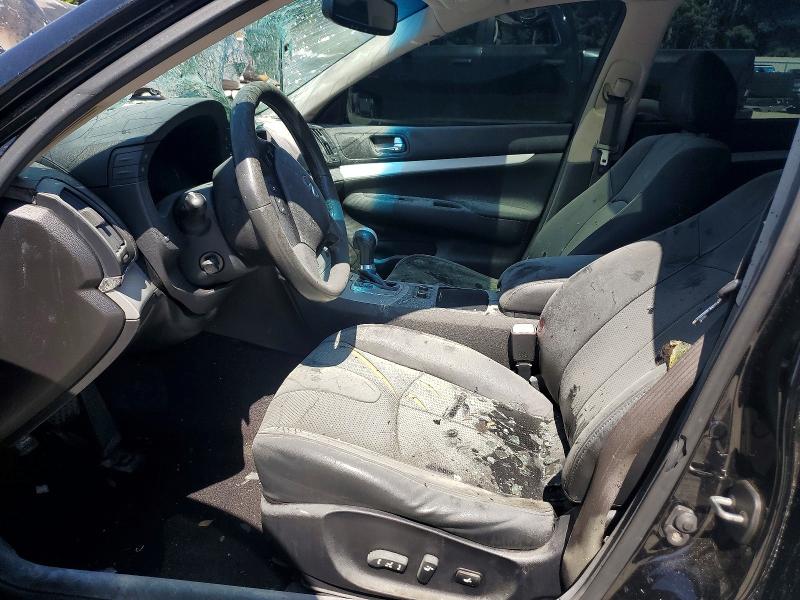 2009 Infiniti G37 VIN JNKCV61E29M306634 COPART salvage auction — BURN, GA - BILL OF SALE - PARTS ONLY, sold $250 on 2026-07-15 (photo 7)