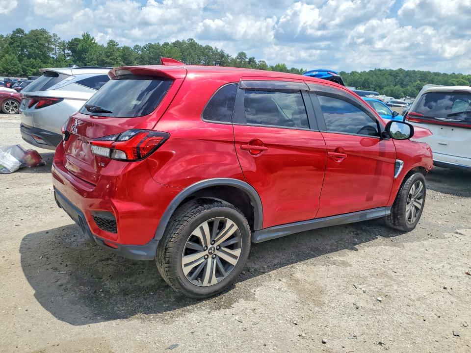 2020 Mitsubishi Outlander sport VIN JA4AR3AU0LU021029 COPART salvage auction — FRONT END, GA - CERTIFICATE OF TITLE, sold $275 on 2026-07-28 (photo 3)