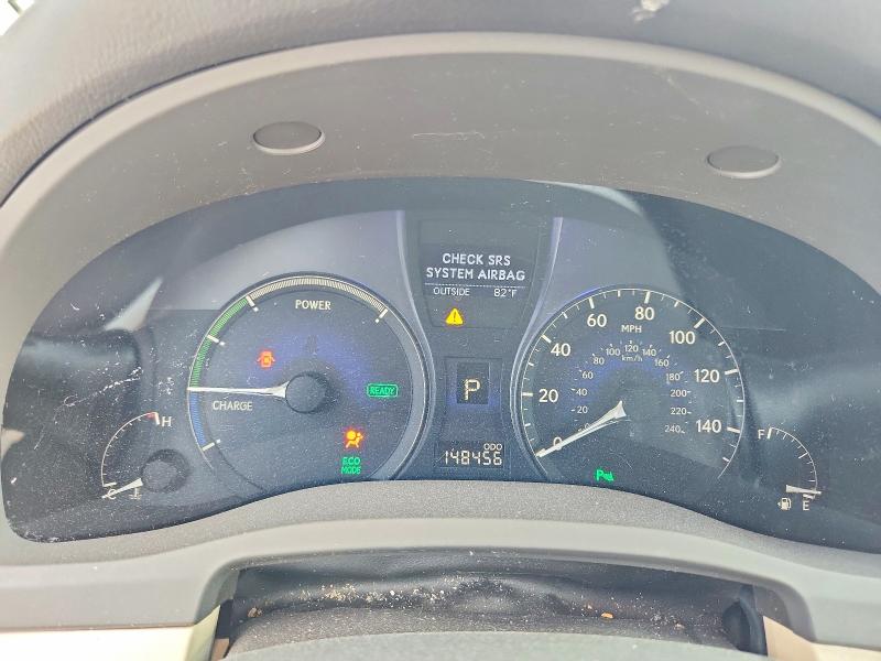2011 Lexus Rx 450h VIN JTJZB1BA6B2405832 COPART salvage auction — FRONT END, Mi - Certificate Of Title, sold $1,000 on 2026-07-30 (photo 9)