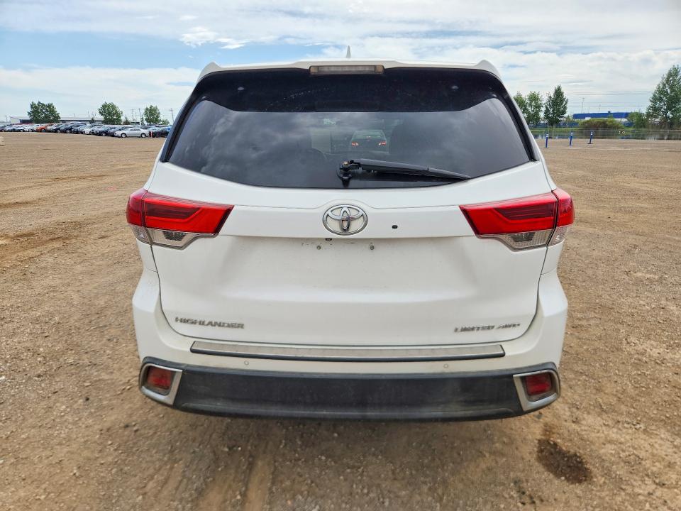 2017 Toyota Highlander VIN 5TDDZRFH8HS358139 COPART salvage auction — FRONT END, AB - BOS - ACTIVE, sold $14,600 on 2026-07-14 (photo 6)