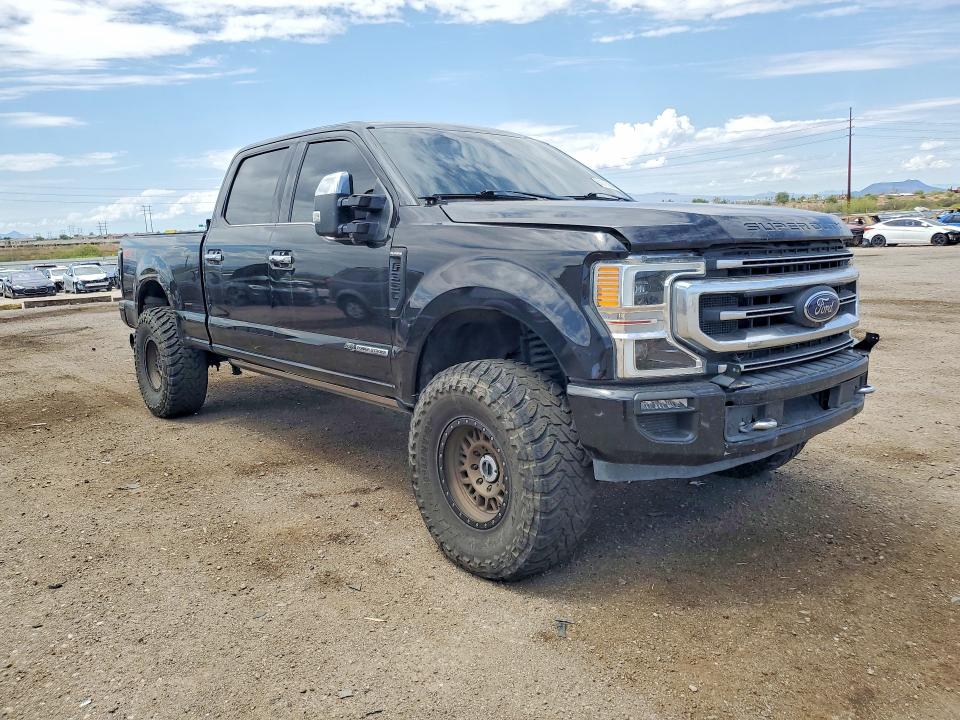 2020 Ford F-350 super duty VIN 1FT8W3BT2LED90875 COPART salvage auction — Burn Interior, Az - Cert Of Title - Salvage, sold $10,400 on 2026-07-24 (photo 4)
