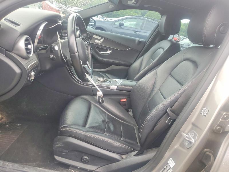 2019 Mercedes-benz C-klasse VIN WDDWF8EB4KR485037 COPART salvage auction — REAR END, Ma - Cert Of Title-Salvage, sold $6,900 on 2026-08-20 (photo 7)
