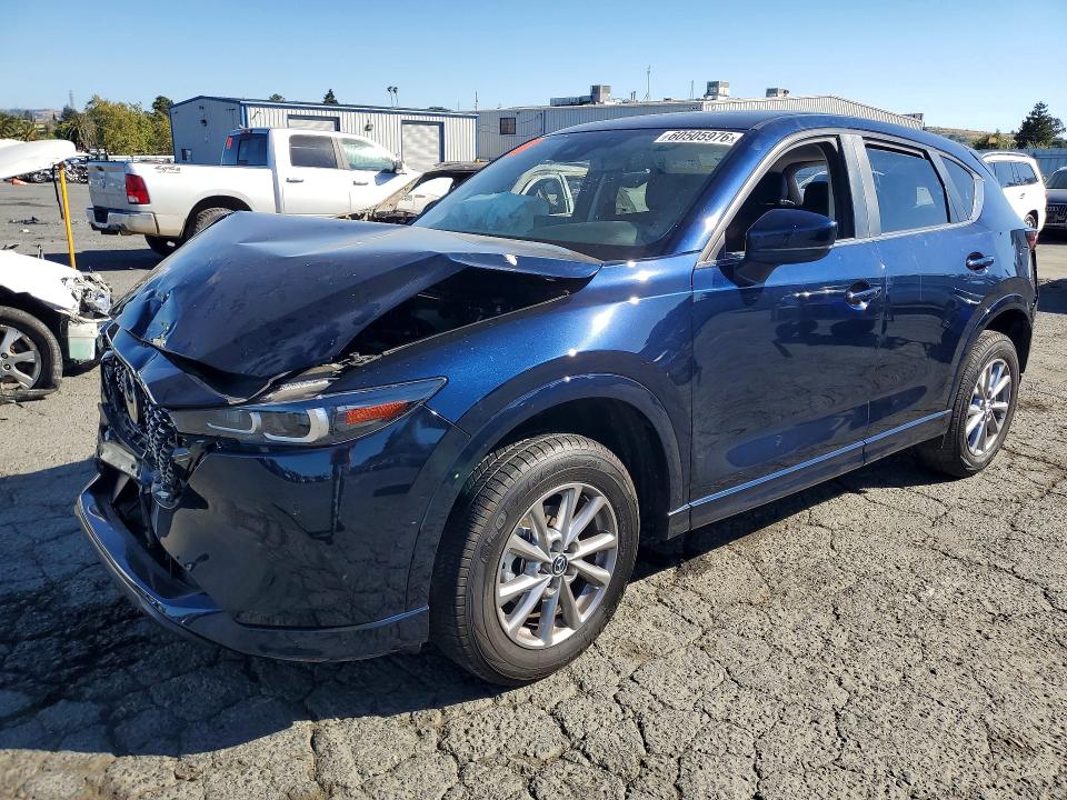 2025 Mazda Cx-5 VIN JM3KFBCL4S0593137 COPART salvage auction — REAR END, CA - SALVAGE CERTIFICATE, sold $3,750 on 2026-07-24 (photo 1)