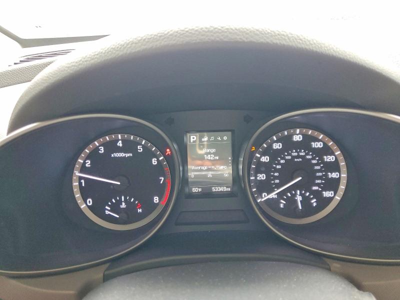 2017 Hyundai Santa fe VIN KM8SM4HF8HU234593 COPART salvage auction — FRONT END, Ca - Salvage Certificate, sold $15 on 2026-07-30 (photo 9)