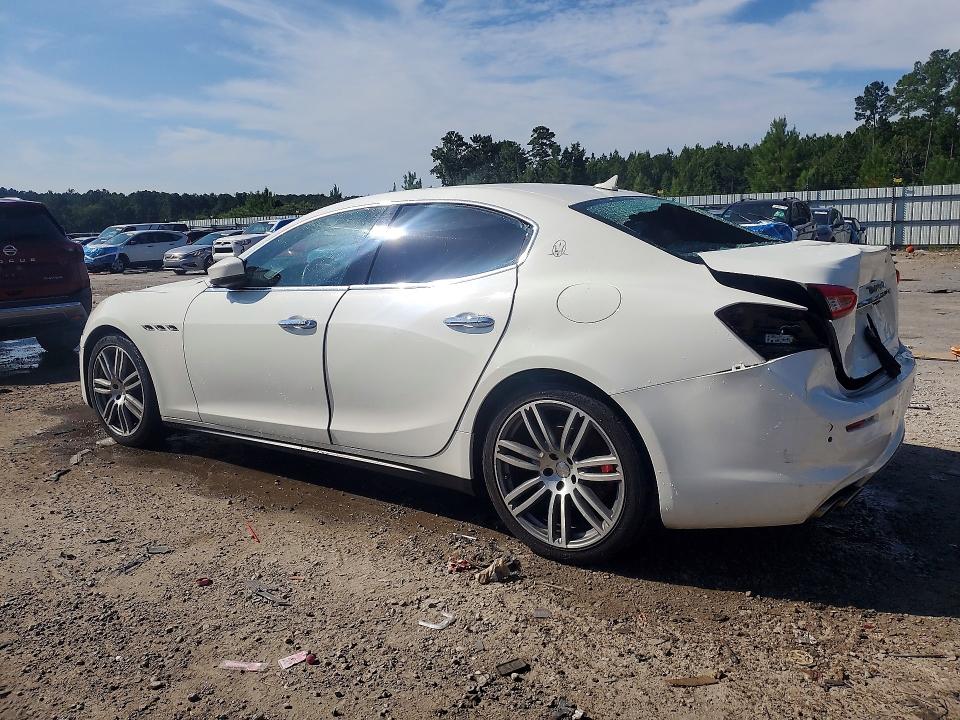 2018 Maserati Ghibli VIN ZAM57XSA1J1281376 COPART salvage auction — REAR END, Sc - Cert Of Title-Salvage, sold $3,250 on 2026-09-04 (photo 2)