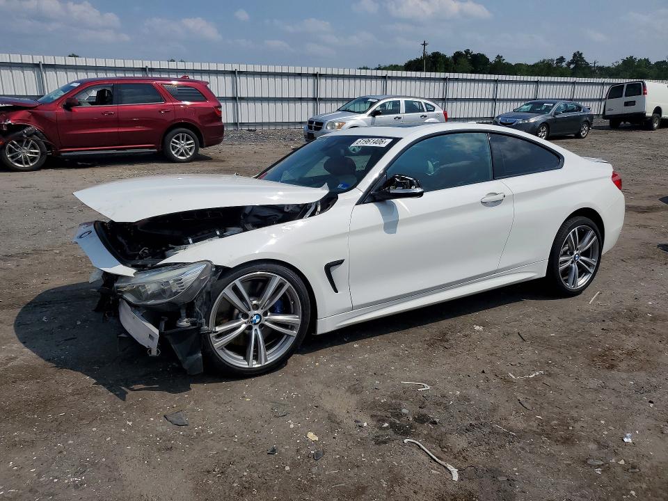 2014 BMW VIN WBA3R1C54EF774236 COPART salvage auction — FRONT END, Va - Cert Of Title - Salvage, sold $200 on 2026-07-29 (photo 1)