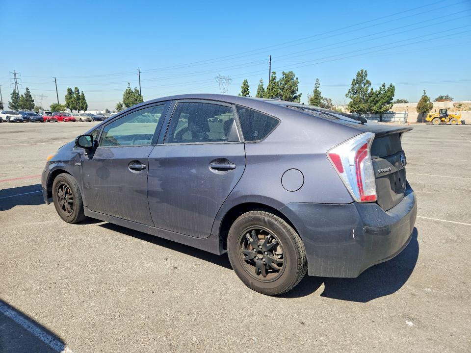 2013 Toyota Prius VIN JTDKN3DUXD1673094 COPART salvage auction — MECHANICAL, Ca - Cert Of Title-Salvaged, sold $2,250 on 2026-07-14 (photo 2)