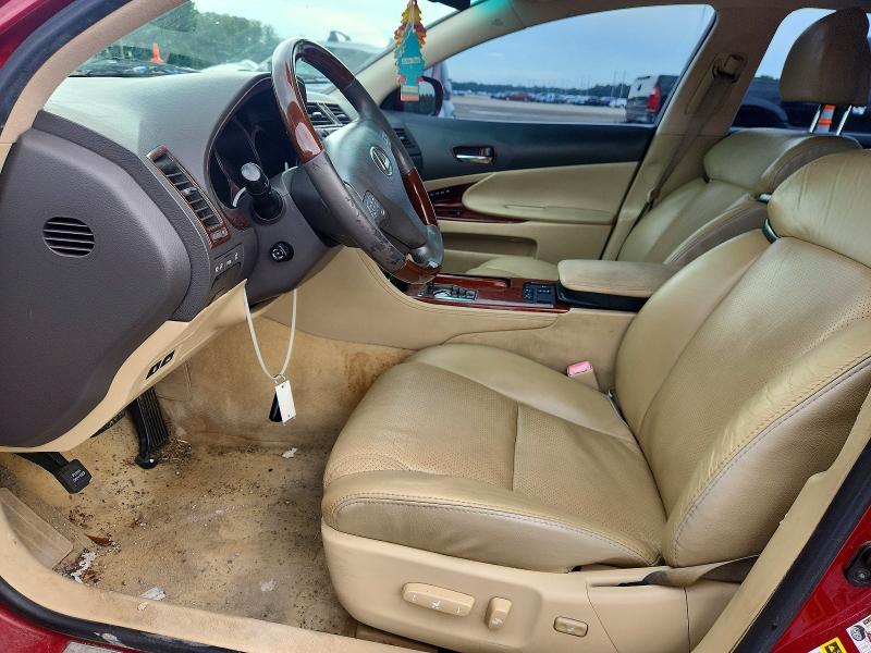 2008 Lexus Gs 350 VIN JTHBE96S080032898 COPART salvage auction — REAR END, LA - CERT OF TITLE-SALVAGE (P), sold $450 on 2026-07-31 (photo 7)