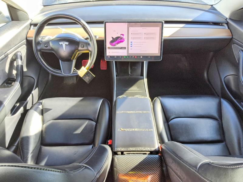 2018 Tesla Model 3 VIN 5YJ3E1EB7JF185035 COPART salvage auction — NORMAL WEAR, Fl - Certificate Of Title, sold $10,900 on 2026-07-28 (photo 8)