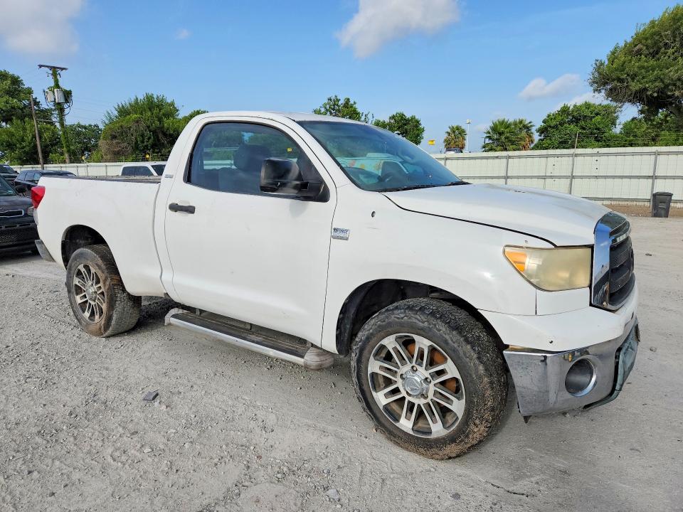 2010 Toyota Tundra VIN 5TFJM5F12AX001035 COPART salvage auction — REAR END, Tx - Certificate Of Title, sold $3,650 on 2026-07-25 (photo 4)