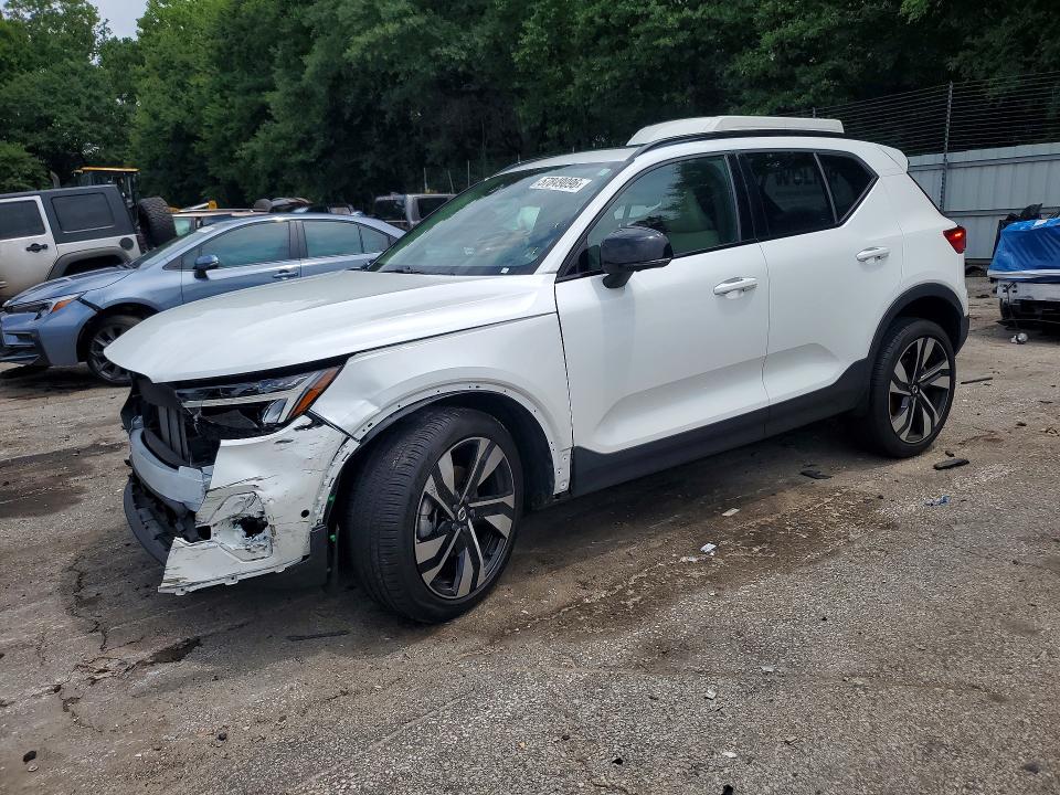 2023 Volvo Xc40 VIN YV4L12UX0P2937438 COPART salvage auction — FRONT END, Ga - Cert Of Title-Salvage, sold $275 on 2026-07-24 (photo 1)