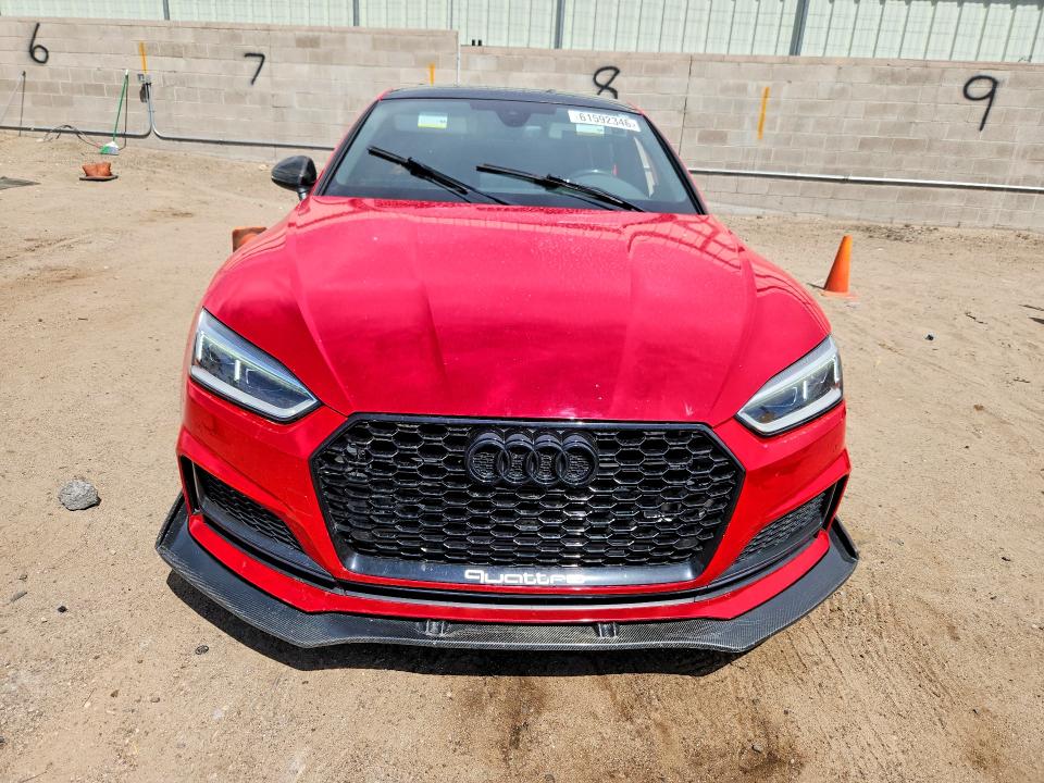 2019 Audi Rs5 VIN WAUB4CF53KA052122 COPART salvage auction — SIDE, NM - CERT OF TITLE-SALVAGE (P), sold $450 on 2026-07-23 (photo 5)