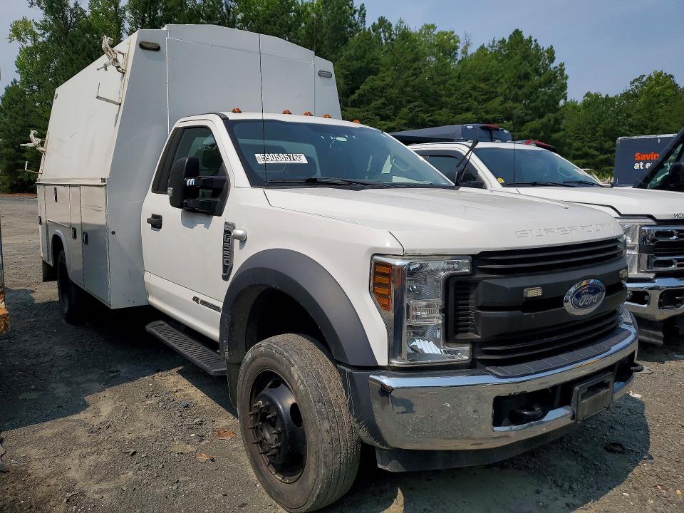 2019 Ford F-550 super duty VIN 1FDUF5GT7KDA19486 COPART salvage auction — MECHANICAL, MD - CERTIFICATE OF TITLE (P), sold $11,000 on 2026-07-20 (photo 4)