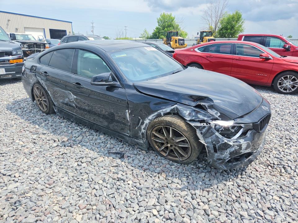 2015 BMW VIN WBA4A7C52FD415477 COPART salvage auction — SIDE, Wi - Junked Vehicle Bill Of Sale, sold $725 on 2026-07-20 (photo 4)