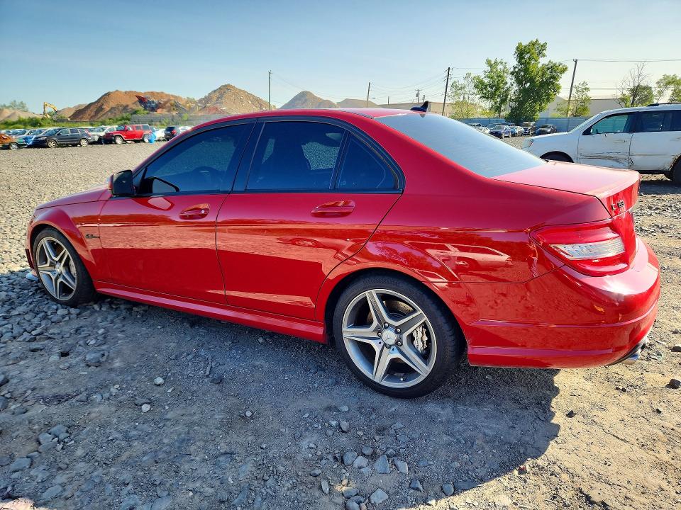 2009 Mercedes-benz C class VIN WDDGF77X39F246811 COPART salvage auction — SIDE, NY - MV-907A SALVAGE CERTIFICATE, sold $10,100 on 2026-08-13 (photo 2)