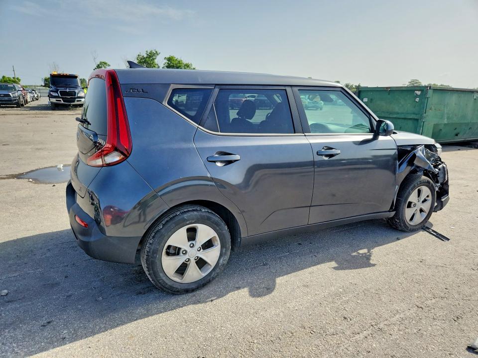 2021 Kia Soul VIN KNDJ23AU9M7736417 COPART salvage auction — FRONT END, Salvage Title, sold $375 on 2026-07-23 (photo 3)