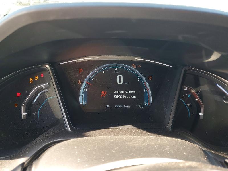 2019 Honda Civic VIN SHHFK7H62KU410324 COPART salvage auction — FRONT END, CA - SALVAGE CERTIFICATE, sold $4,000 on 2026-07-28 (photo 9)