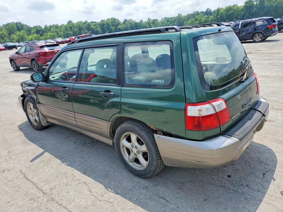 2002 Subaru Forester VIN JF1SF65522H738035 COPART salvage auction — FRONT END, PA - CERTIFICATE OF SALVAGE, sold $400 on 2026-07-16 (photo 2)
