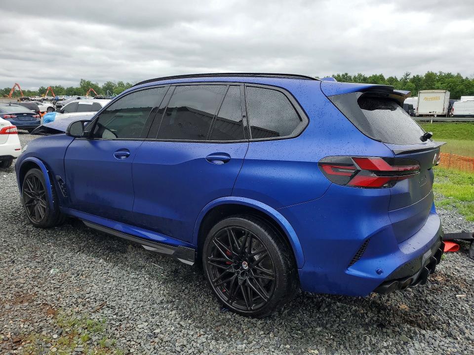 2025 BMW VIN 5YM13ET00S9X01115 COPART salvage auction — FRONT END, Ny - Mv-907A Salvage Certificate, sold $25,500 on 2026-07-31 (photo 2)