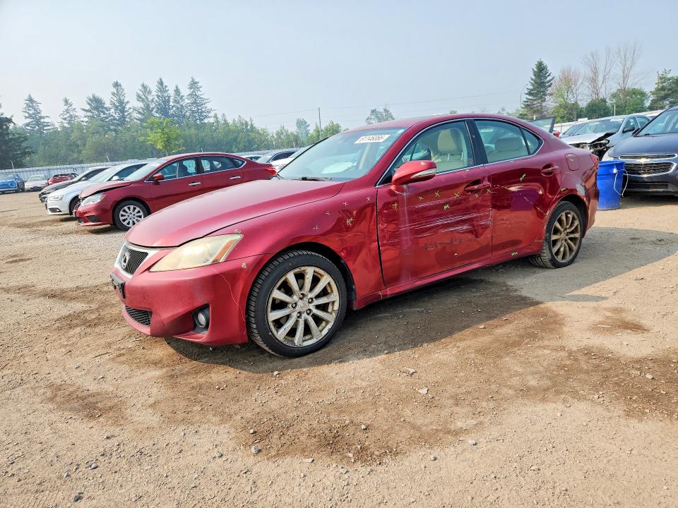 2011 Lexus Is 250 VIN JTHCF5C27B5049027 COPART salvage auction — SIDE, ON - PERMIT NO BRAND - UNFIT, sold $200 on 2026-07-28 (photo 1)