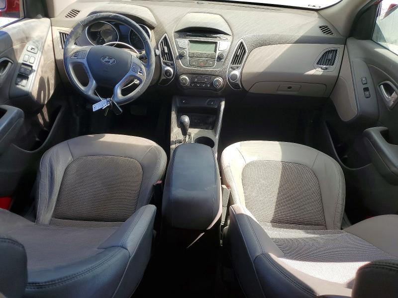 2013 Hyundai Tucson VIN KM8JU3AC5DU579659 COPART salvage auction — FRONT END, Ca - Lien Papers-Clean Or Ac, sold $1,100 on 2026-07-17 (photo 8)