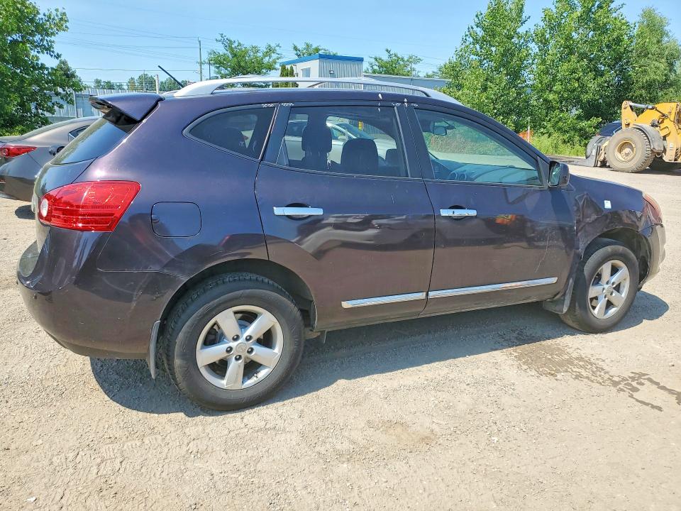 2013 Nissan Rogue sport VIN JN8AS5MV5DW142627 COPART salvage auction — FRONT END, On - Permit No Brand - Unfit, sold $125 on 2026-07-28 (photo 3)