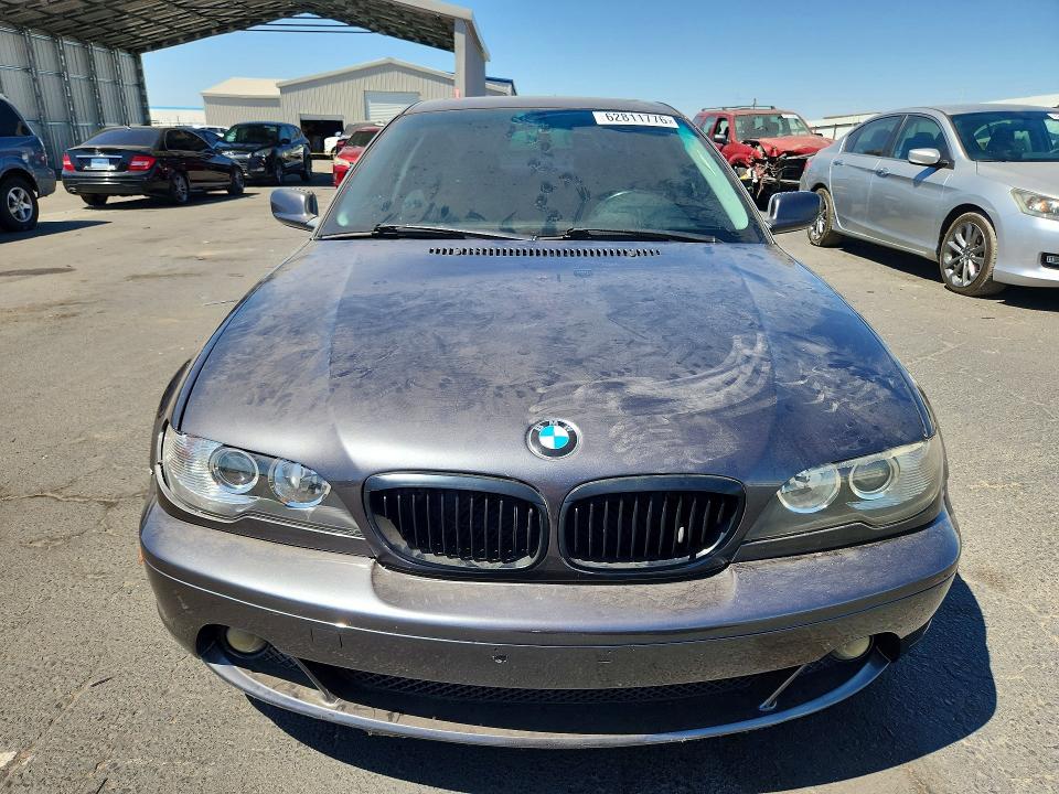 2006 BMW 3 series VIN WBABD33466PL08879 COPART salvage auction — DAMAGE HISTORY, Ca - Dlr/Dis/Exp Only Salvage Title, sold $250 on 2026-08-06 (photo 5)