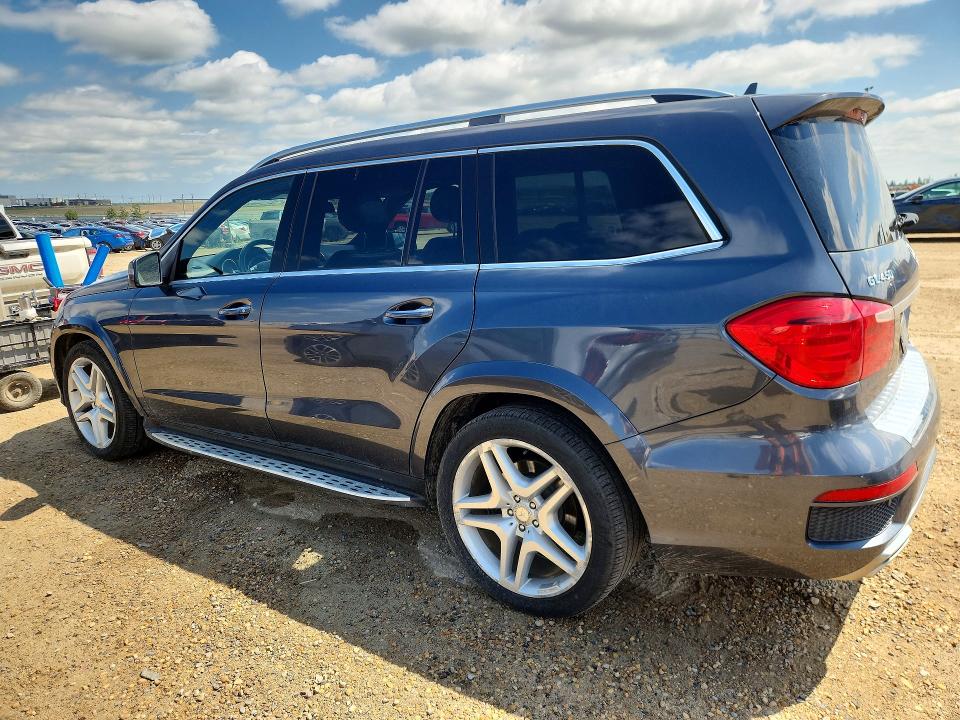 2015 Mercedes-benz Gl-class VIN 4JGDF6EE3FA596503 COPART salvage auction — FRONT END, AB - BOS - REBUILT, sold $3,150 on 2026-07-23 (photo 2)