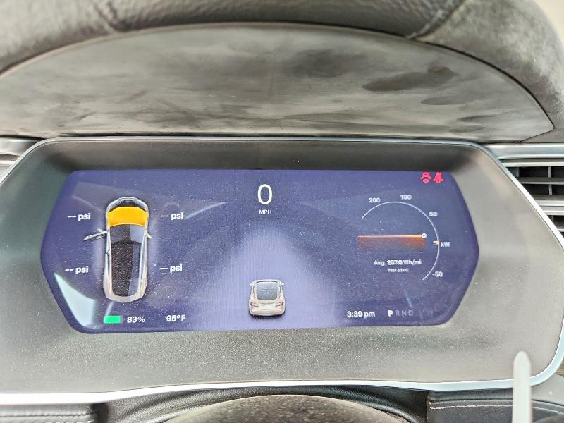 2015 Tesla Model s VIN 5YJSA1S29FF096022 COPART salvage auction — NORMAL WEAR, Mi - Certificate Of Title, sold $900 on 2026-07-20 (photo 9)