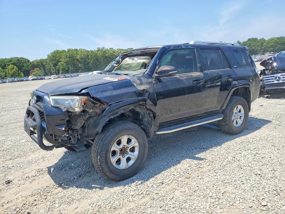 2016 Toyota 4runner VIN JTEBU5JR5G5362468 COPART salvage auction — MINOR DENT/SCRATCHES, MS - CERT OF TITLE-SALVAGED, sold $4,950 on 2026-07-27 (photo 1)