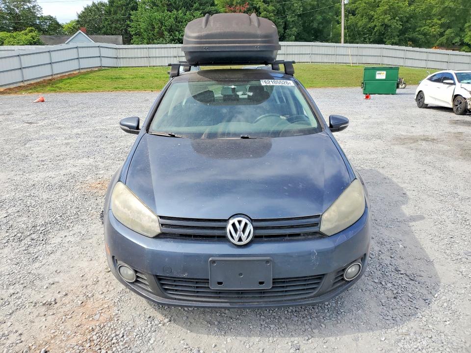 2013 Volkswagen Golf VIN WVWDM7AJ7DW020982 COPART salvage auction — SIDE, Nc - Salvage Certificate Of Title, sold $850 on 2026-08-12 (photo 5)