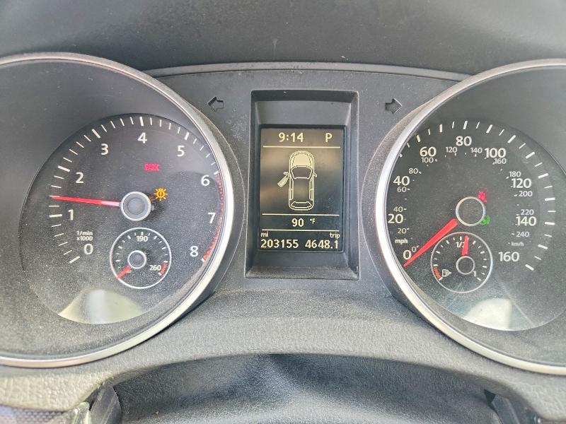 2014 Volkswagen Jetta VIN 3VWPX7AJ2EM608677 COPART salvage auction — REAR END, Ut - Salvage Certificate, sold $625 on 2026-08-07 (photo 9)