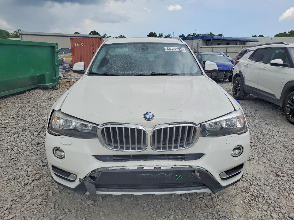 2017 BMW VIN 5UXWX9C52H0T09092 COPART salvage auction — FRONT END, Al - Cert Of Title-Salvage Title, sold $2,150 on 2026-07-28 (photo 5)