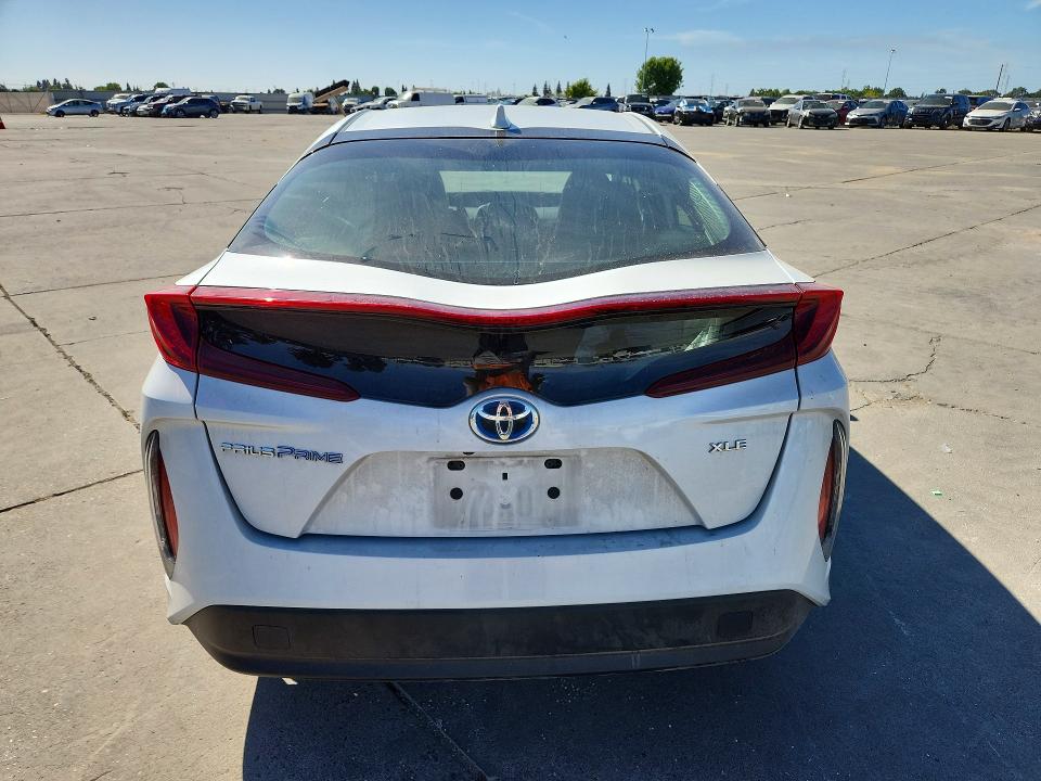 2021 Toyota Prius VIN JTDKAMFP1M3173435 COPART salvage auction — SIDE, CA - SALVAGE CERTIFICATE, sold $3,750 on 2026-07-27 (photo 6)