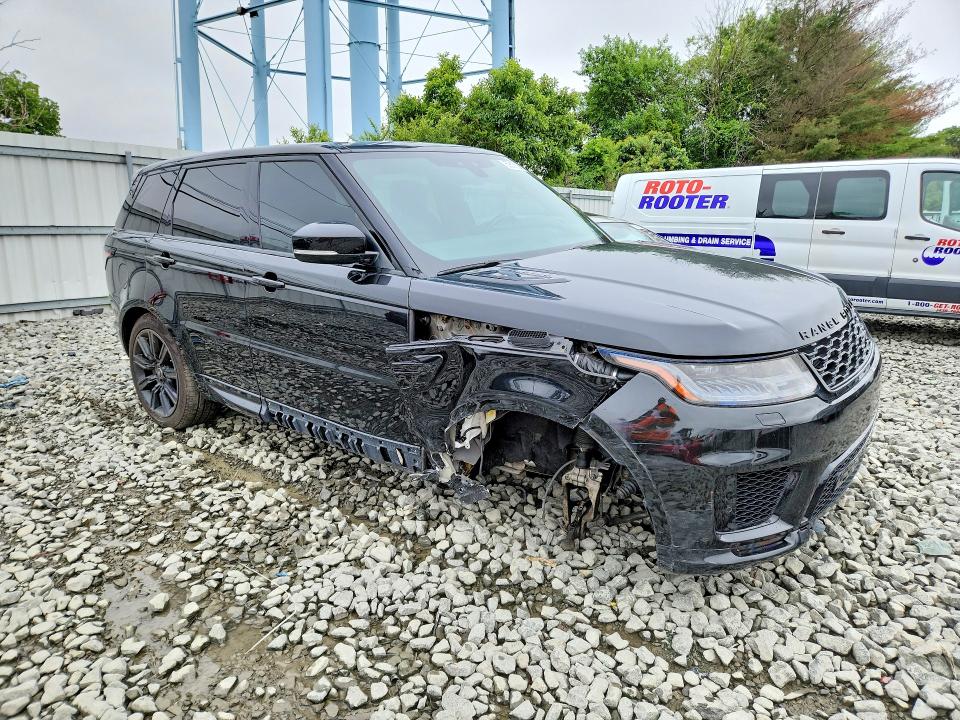 2022 Land rover RANGE ROVER VIN SALWR2SE9NA200986 COPART salvage auction — FRONT END, Nj - Cert Of Title-Salvage, sold $20,300 on 2026-07-20 (photo 4)