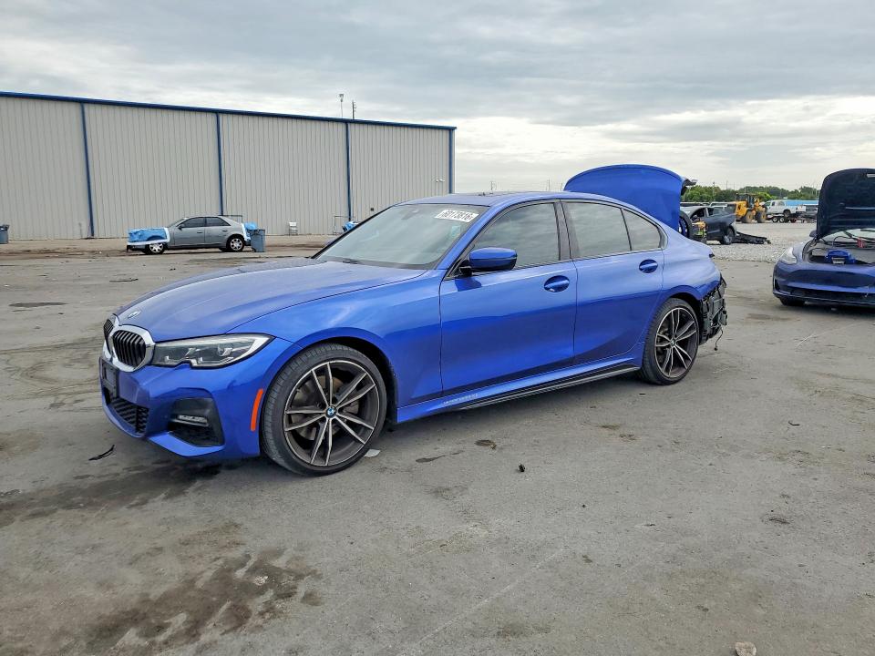 2020 BMW 3er VIN 3MW5R7J06L8B28396 — COPART salvage auction photo
