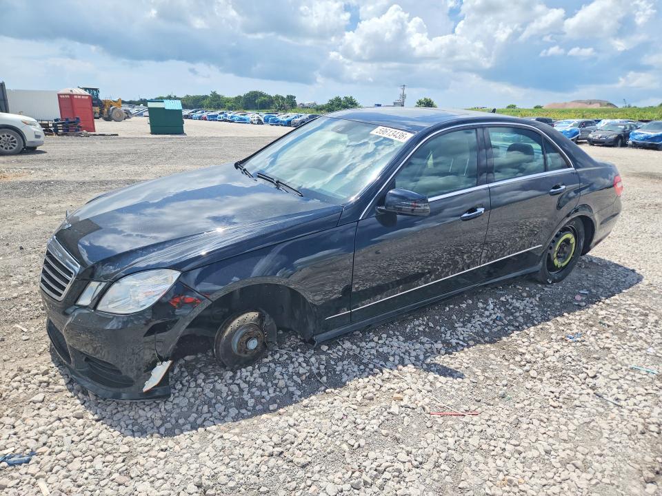 2013 Mercedes-benz E-klasse VIN WDDHF5KB2DA679353 COPART salvage auction — FRONT END, Fl - Cert Of Title Slvg Rebuildable, sold $275 on 2026-07-28 (photo 1)