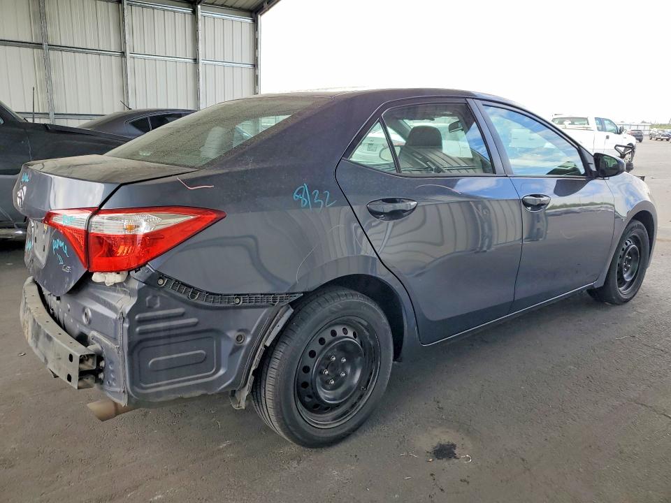 2015 Toyota Corolla VIN 5YFBURHE1FP239279 COPART salvage auction — REAR END, CA - SALVAGE CERTIFICATE, sold $3,550 on 2026-07-20 (photo 3)