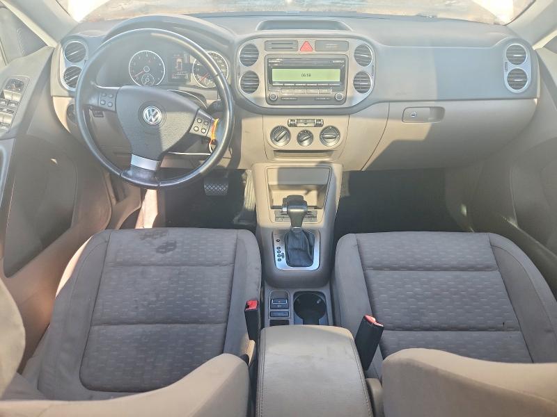 2010 Volkswagen Tiguan VIN WVGBV7AX5AW509719 COPART salvage auction — FRONT END, On - Permit No Brand - Unfit, sold $300 on 2026-07-21 (photo 8)