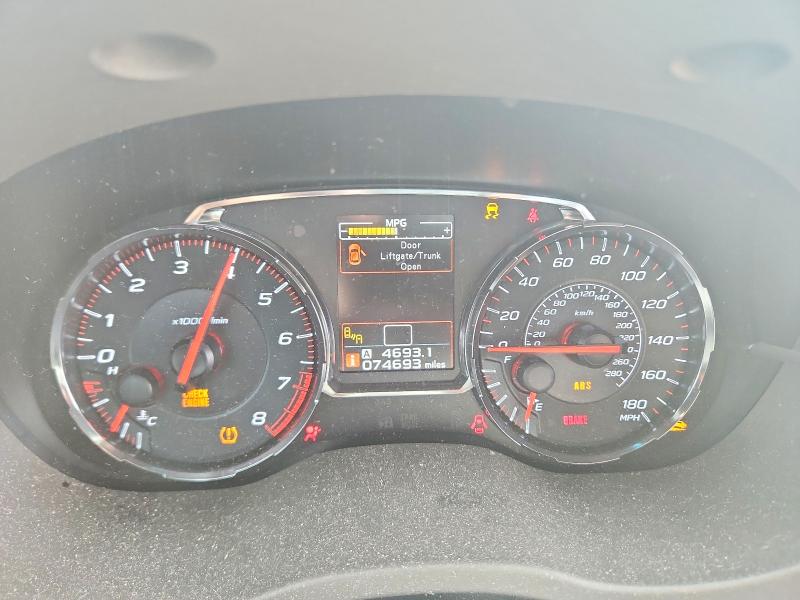 2018 Subaru VIN JF1VA1H67J9839129 COPART salvage auction — REAR END, Salvage Title, sold $1,200 on 2026-07-30 (photo 9)