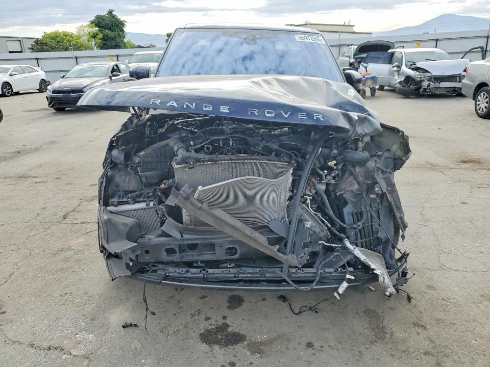 2020 Land rover RANGE ROVER VIN SALGS2SE1LA414957 COPART salvage auction — FRONT END, Ca - Salvage Certificate, sold $6,800 on 2026-08-28 (photo 5)