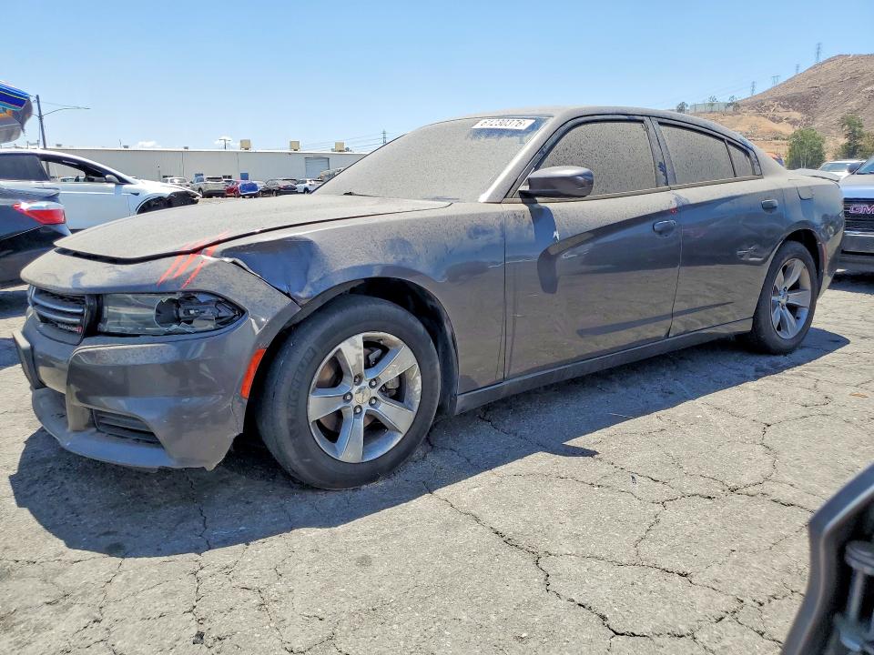 2016 Dodge Charger VIN 2C3CDXBG0GH199016 COPART salvage auction — FRONT END, Ca - Dis/Dlr/Exp Only Clean Title, sold $1,350 on 2026-08-20 (photo 1)