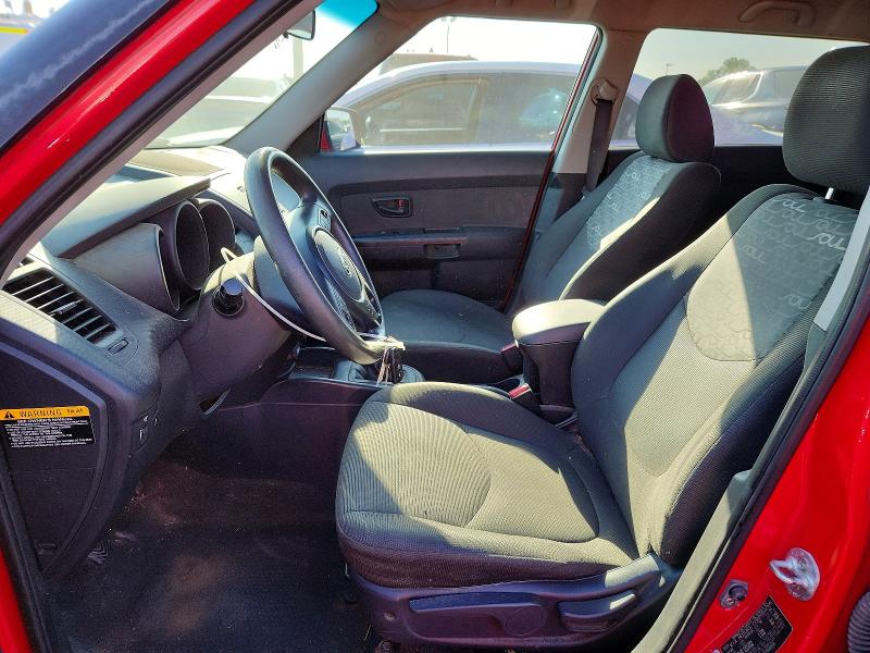 2010 Kia Soul VIN KNDJT2A29A7039220 COPART salvage auction — FRONT END, In - Cert Of Title-Salvage Title, sold $175 on 2026-07-28 (photo 7)
