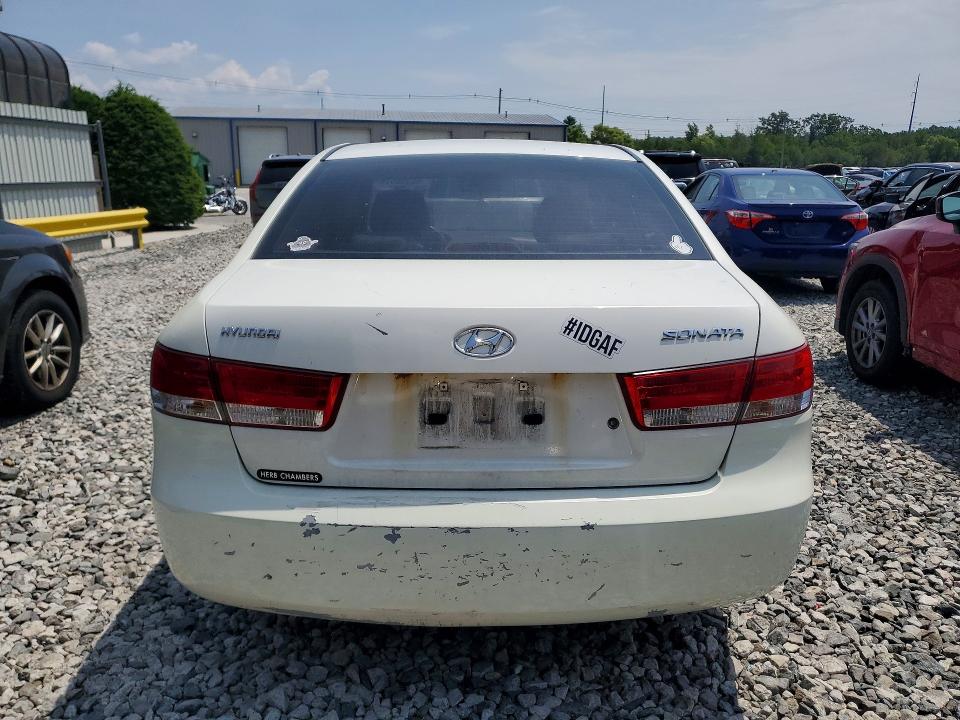 2006 Hyundai Sonata VIN KMHET46C56A079217 COPART salvage auction — MINOR DENT/SCRATCHES, MA - CERT OF TITLE-RECONSTRCTD COLL, sold $125 on 2026-07-22 (photo 6)