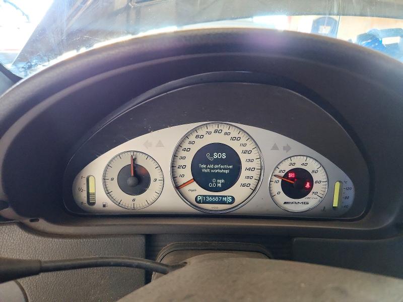 2004 Mercedes-benz Clk-klasse amg VIN WDBTK76G44T031677 COPART salvage auction — FRONT END, Nm - Dealer Only Clean Title (P), sold $2,100 on 2026-07-29 (photo 9)